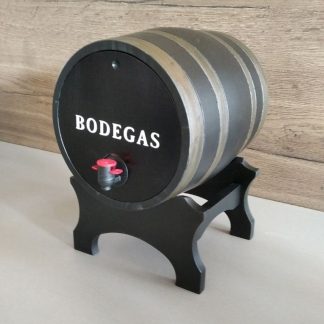 BARRIL PARA ENVASE BAG IN BOX 5L. EN MADERA ARTESANAL